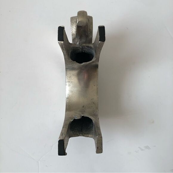 Art deco silver plated elephant statue folk art - Picture 8 of 9